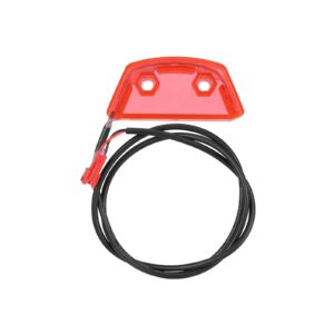 Cubierta de plástico para luz trasera Kukirin G2 Max con cable