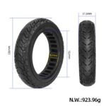 Neumático sólido negro ULIP 10*2.125/250*54 para scooters Ninebot F20F25F30F40/Mi4/Mi4 Lite 2.o - Imagen 2