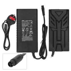 Cargador Ulip CQ de 3 puertos, 54,6 V, 2 A (Reino Unido)