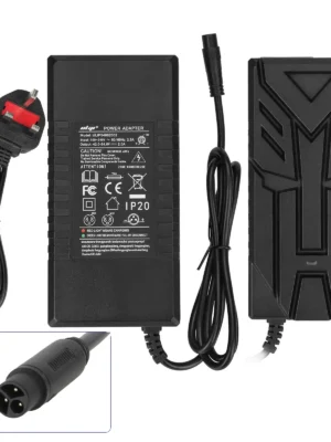 Cargador Ulip CQ de 3 puertos, 54,6 V, 2 A (Reino Unido)