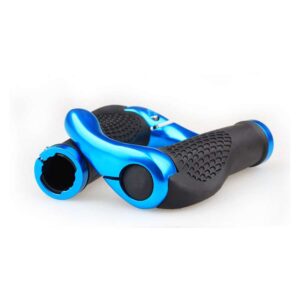 Puños de bocina de bicicleta azules