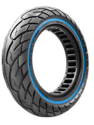 Neumático macizo de 10*2,5 con círculo azul (37 mm)