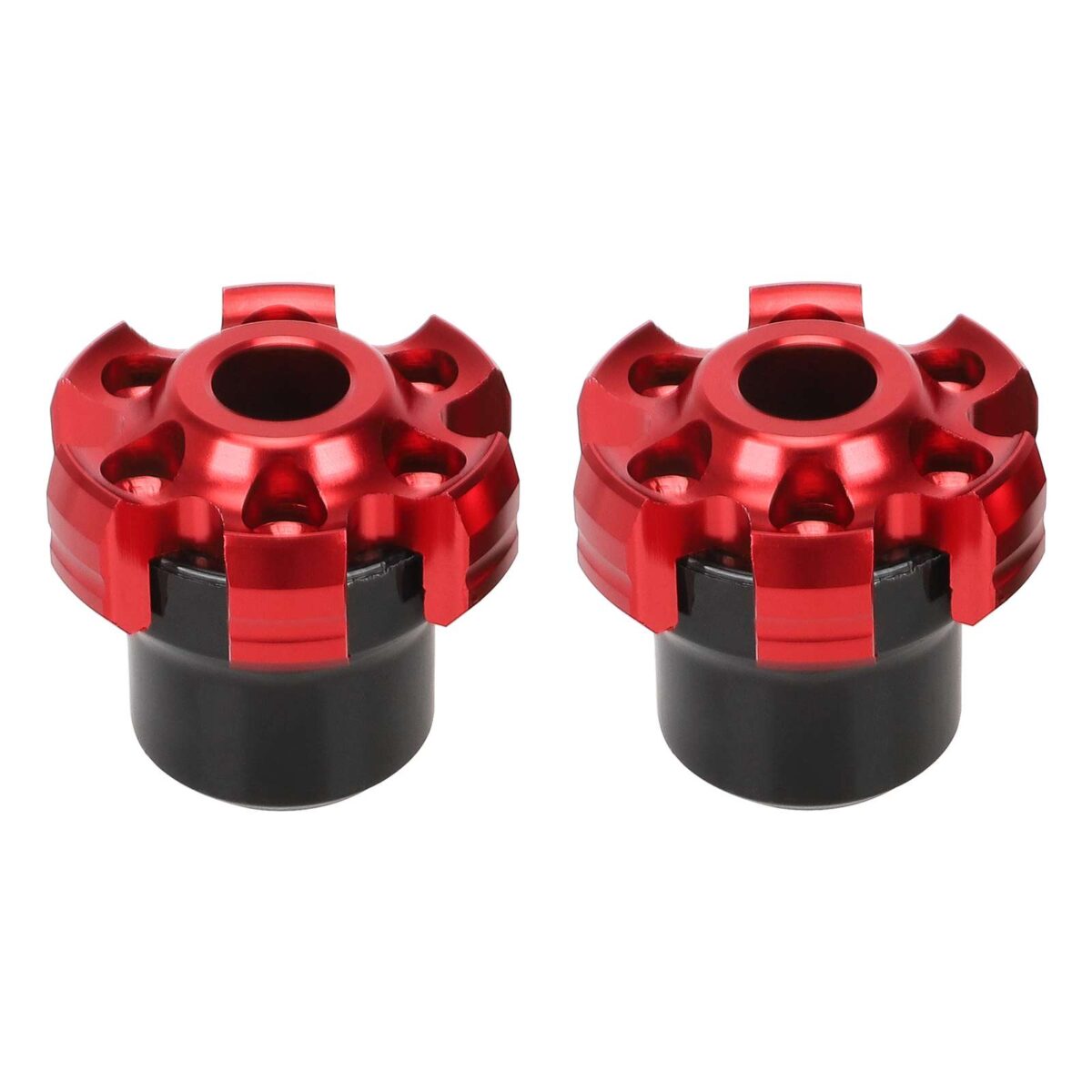 Copas de horquilla de aluminio rojo - Imagen 4
