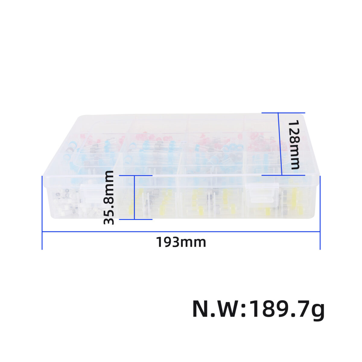 Caja de tubo central impermeable termorretráctil de 250 mm - Imagen 2