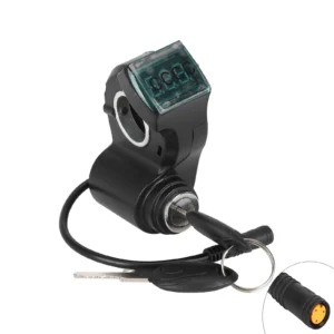 Cerradura eléctrica con conector hembra impermeable para Kugoo G2 Pro