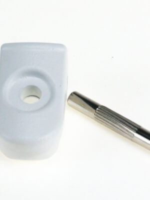 1 gancho plegable Xiaomi blanco original con pasador