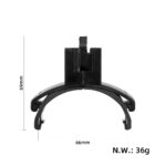 Luz trasera de señal de giro con control remoto con clips para guardabarros trasero Xiaomi y G30 - Imagen 3