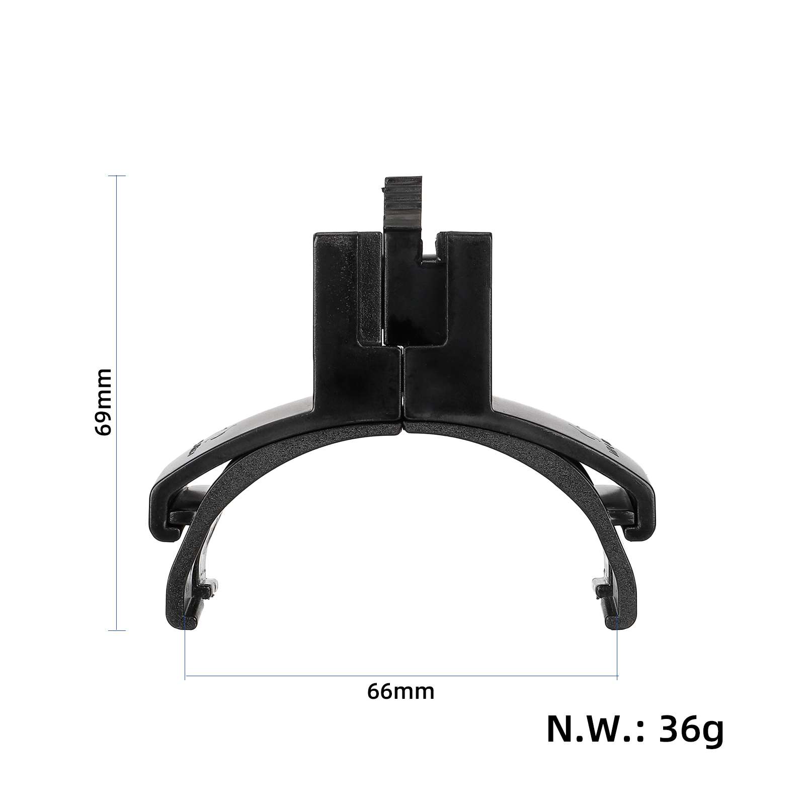 Luz trasera de señal de giro con control remoto con clips para guardabarros trasero Xiaomi y G30 - Imagen 3