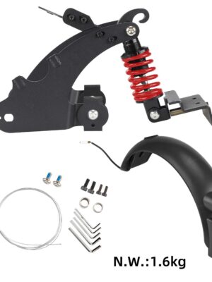 Suspensión trasera roja para scooters F20 F25 F30 F40