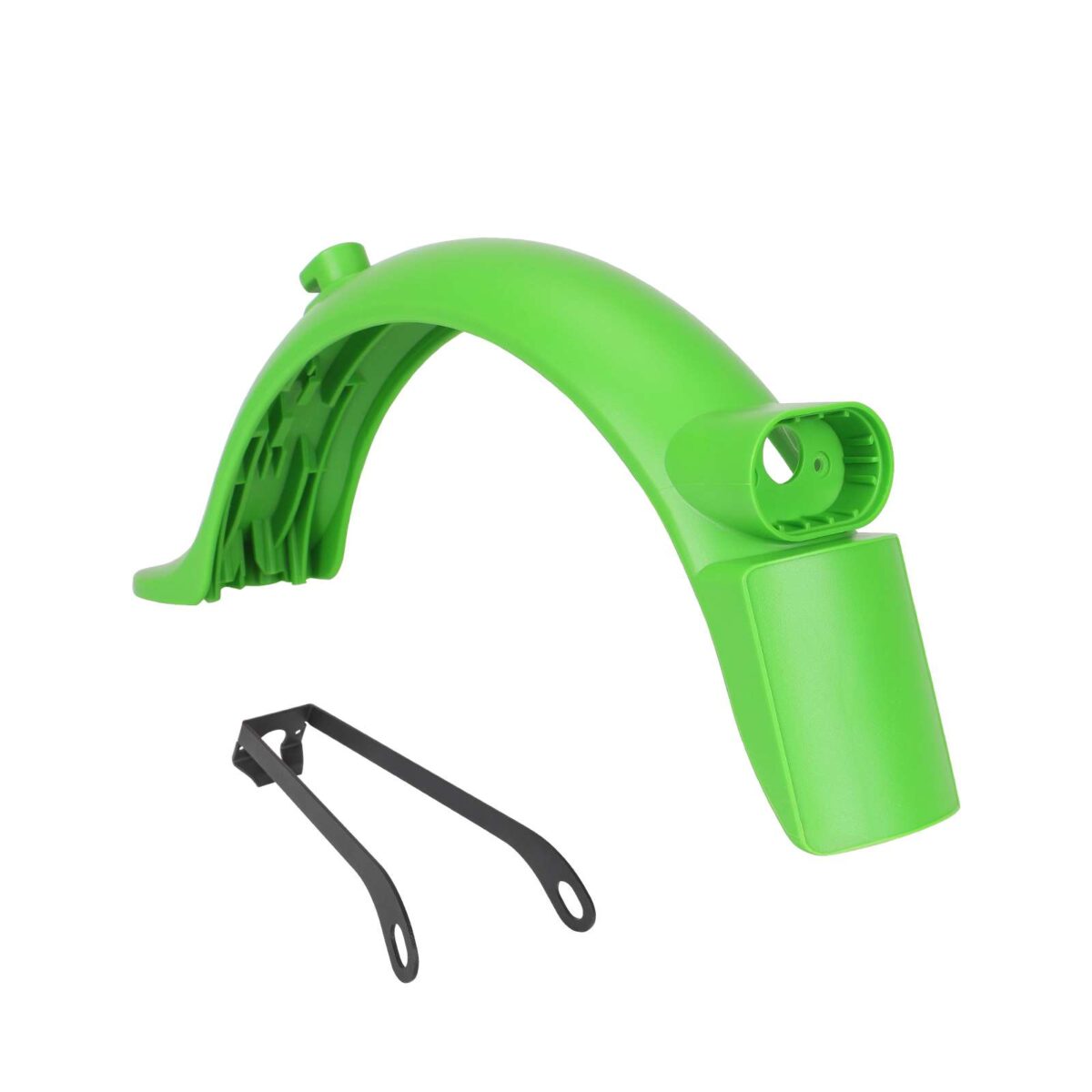 Guardabarros trasero verde con soporte de metal para scooter M365 Pro/Pro2 - Imagen 2
