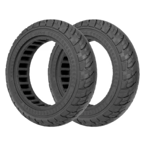 2 neumáticos sólidos Ulip negros 60/70-7.0 para scooters Xiaomi 4 Pro