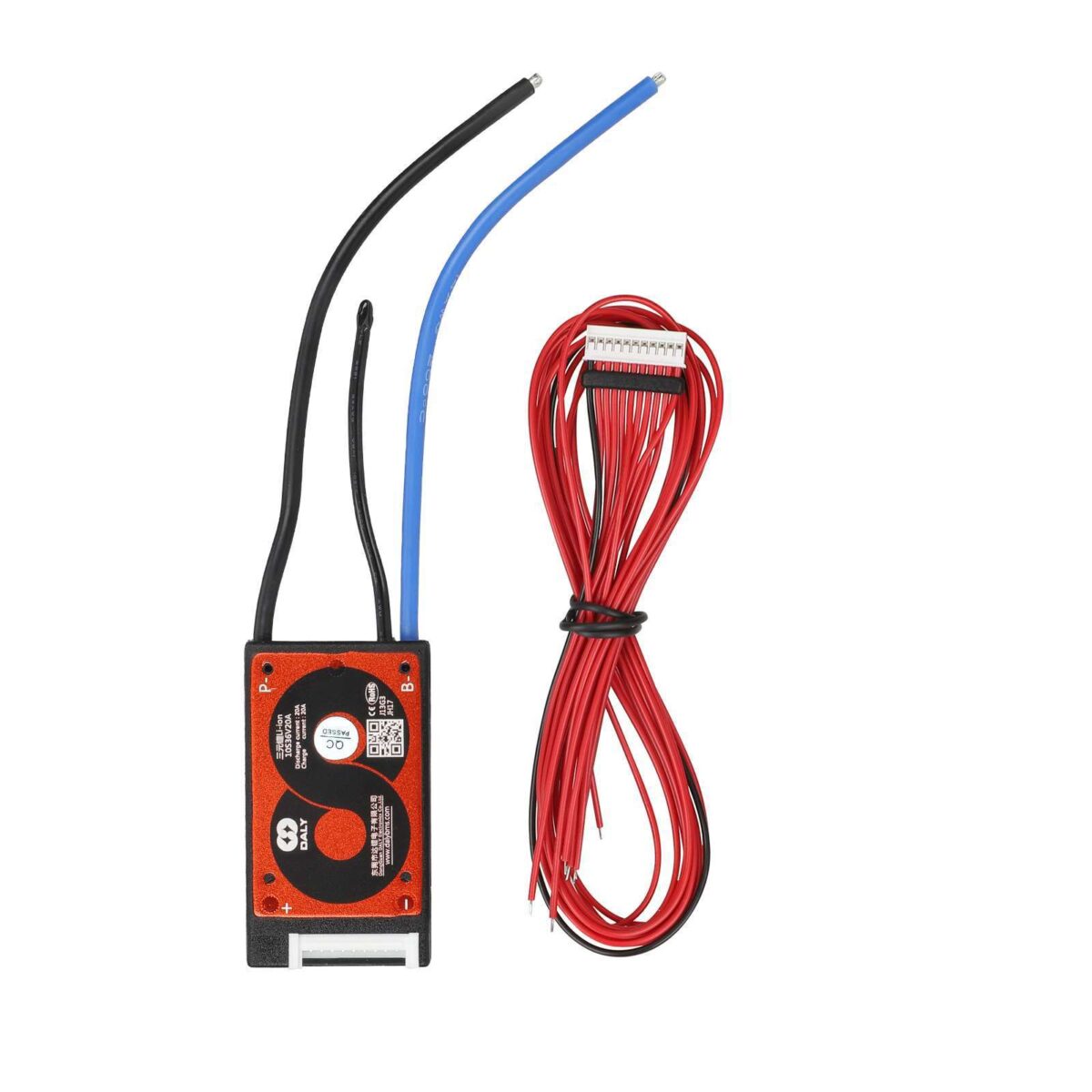 Placa de protección BMS de batería DALY 36V20A 10S con cable - Imagen 3