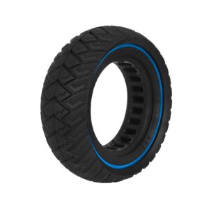Neumático sólido todoterreno Ulip negro-azul 8.5*3 con diámetro interior de 118 mm