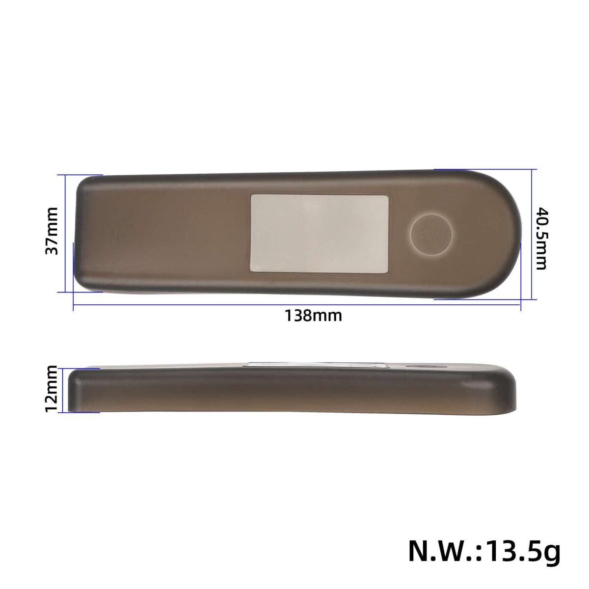 Cubierta de pantalla de silicona negra impermeable para scooter Segway Max G2 - Imagen 2