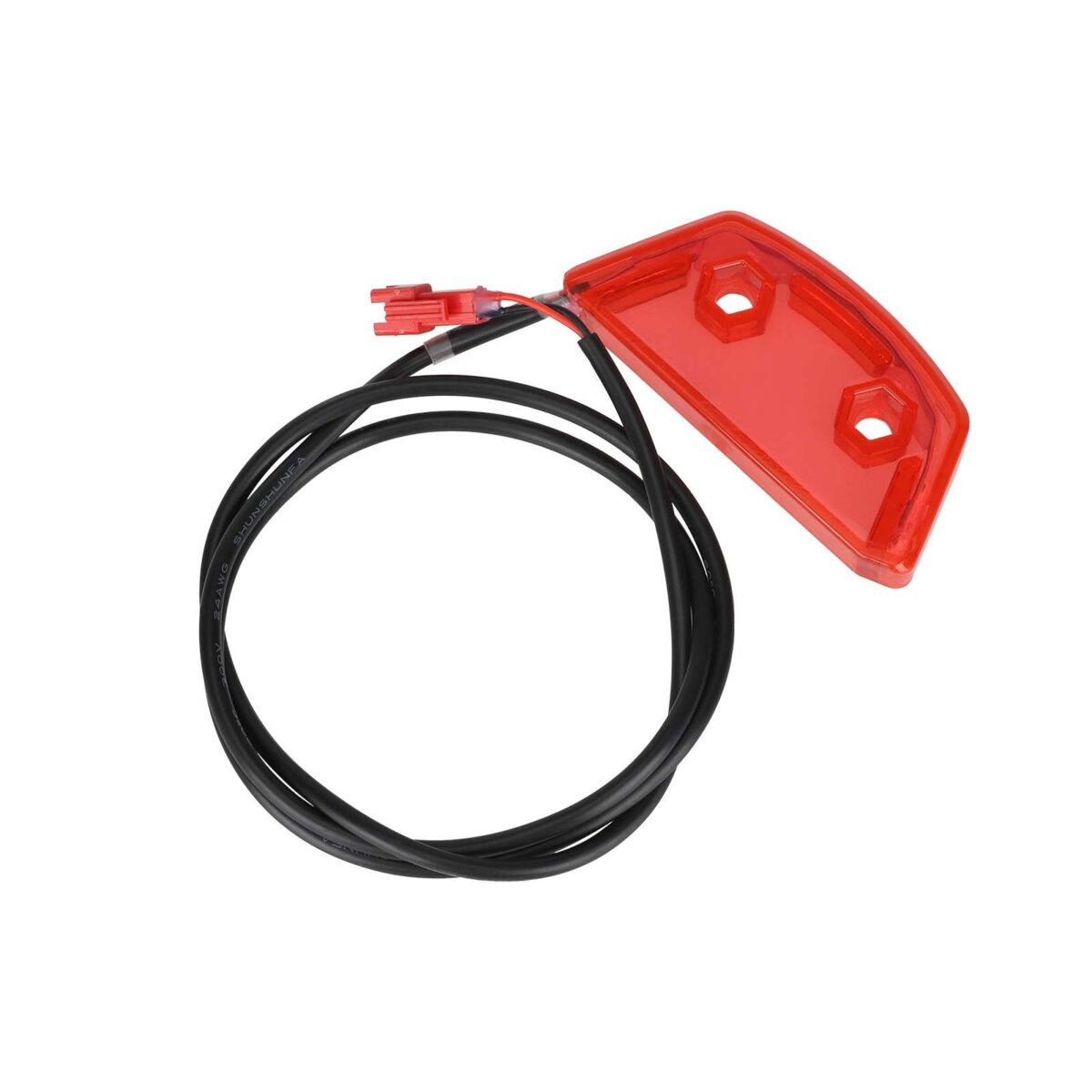 Cubierta de plástico para luz trasera Kukirin G2 Max con cable - Imagen 3