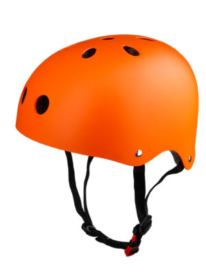 Casco naranja multipunto talla M