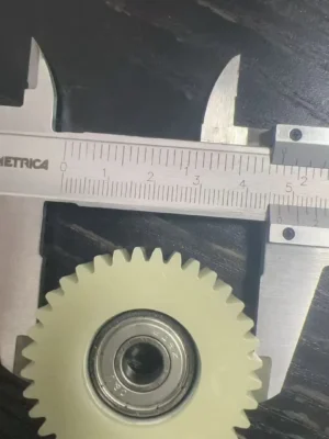 Engranaje de nailon (47,5 mm de diámetro)