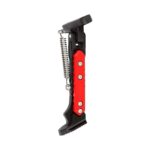 Pata de cabra ajustable V2 Negro-Rojo para patinetes Xiaomi - Imagen 5
