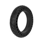 Neumático sólido poroso de 8 1/2 x 2 pulgadas (negro)