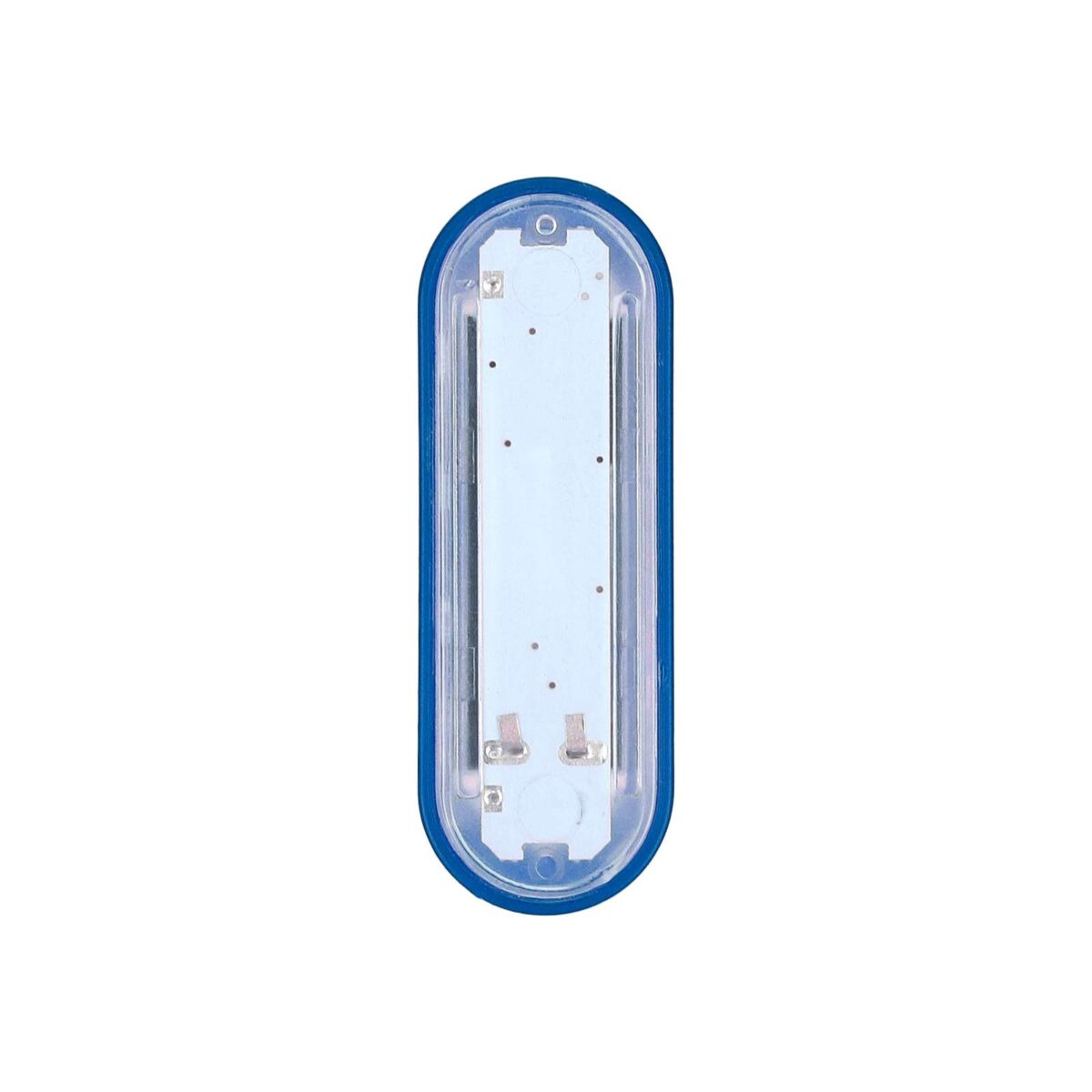 Luz trasera de advertencia solar para motocicleta con carcasa azul (luz azul) - Imagen 6
