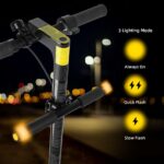 Manillar infantil Ulip con luz Ulip negra y naranja para patinetes de la serie F de Xiaomi/Ninebot - Imagen 3