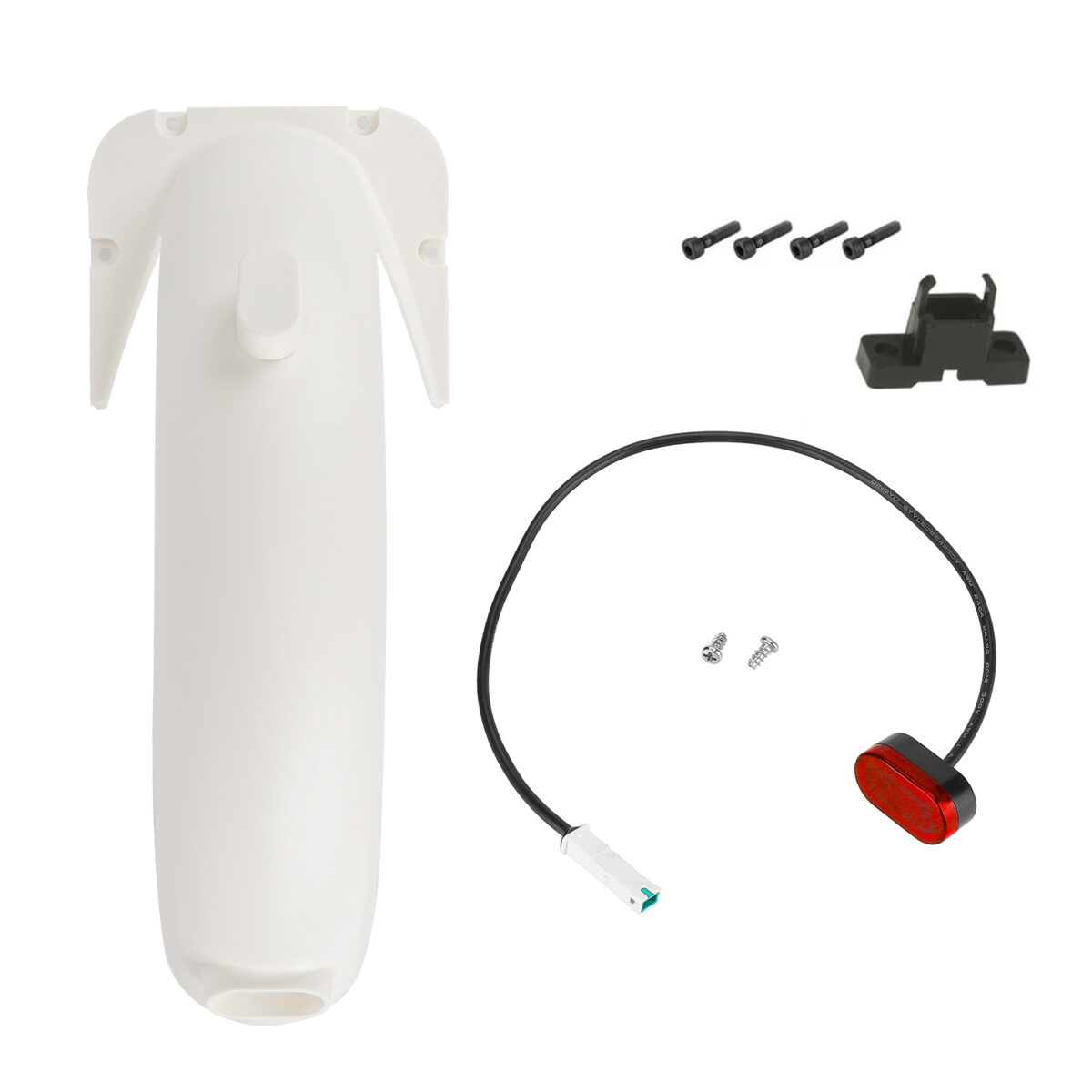Juego de guardabarros trasero blanco para G30 Max - Imagen 6