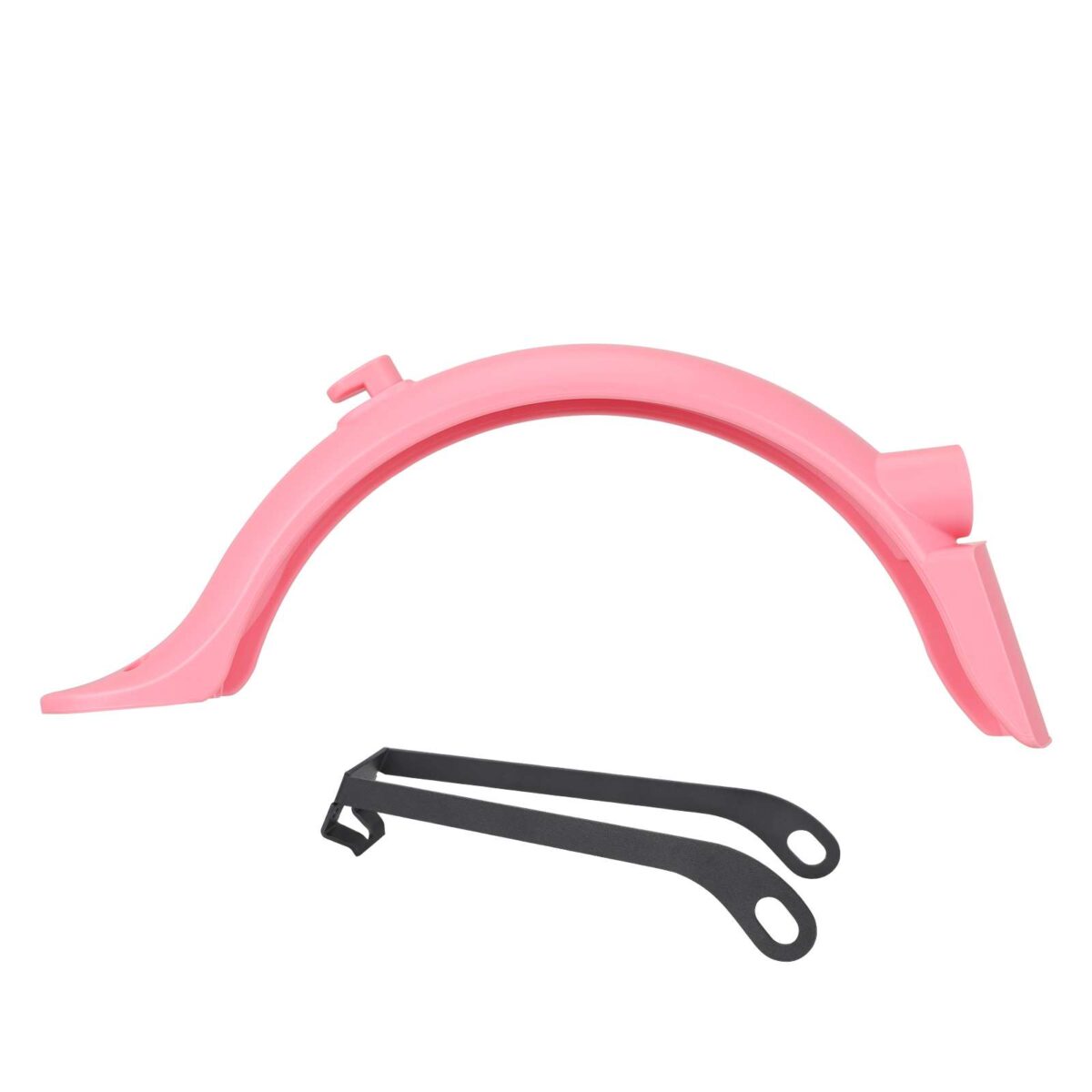 Guardabarros trasero rosa con soporte metálico y gancho de guardabarros trasero para patinete M365 Pro/Pro2 - Imagen 3
