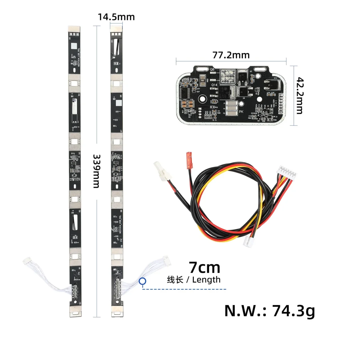 Placa de protección BMS de batería para scooters Xiaomi 4 Pro/Pro2 - Imagen 3