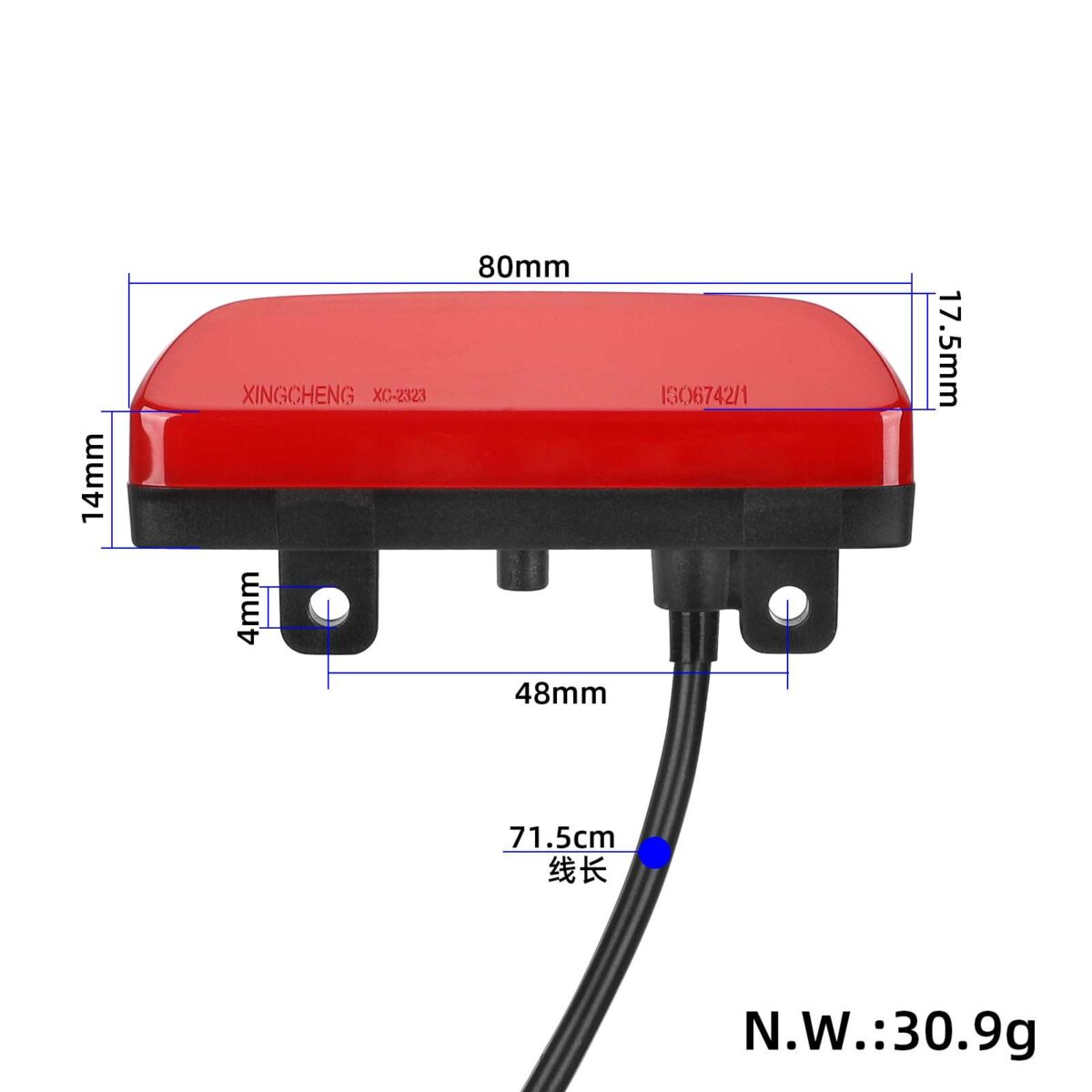 Luz trasera para patinete Xiaomi 4 Lite(2nd Gen) - Imagen 2