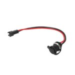 Cable de carga DC2.1 con conector negro de 2 pines - Imagen 4
