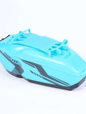 Bolsa de plástico multifuncional para coche de color azul claro