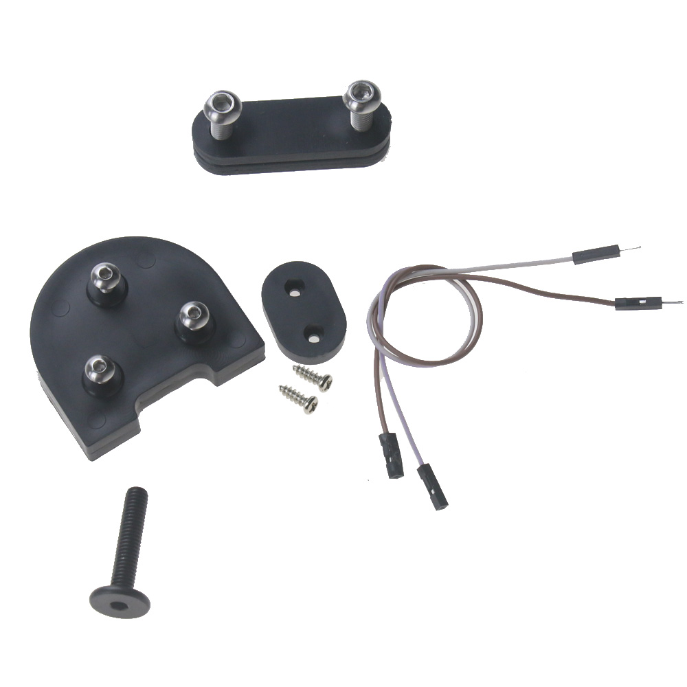 Almohadilla de elevación negra para reequipar M365 a 10 pulgadas