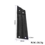 Soporte de guardabarros trasero para scooter Kukirin G2 Pro DB - Imagen 2