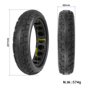 Neumático sólido hueco de 8,5 pulgadas