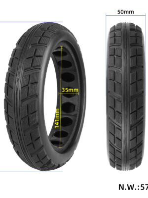 Neumático sólido hueco de 8,5 pulgadas