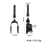 Conjunto de suspensión de horquilla delantera original Ninebot F3