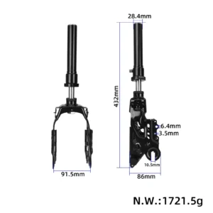 Conjunto de suspensión de horquilla delantera original Ninebot F3