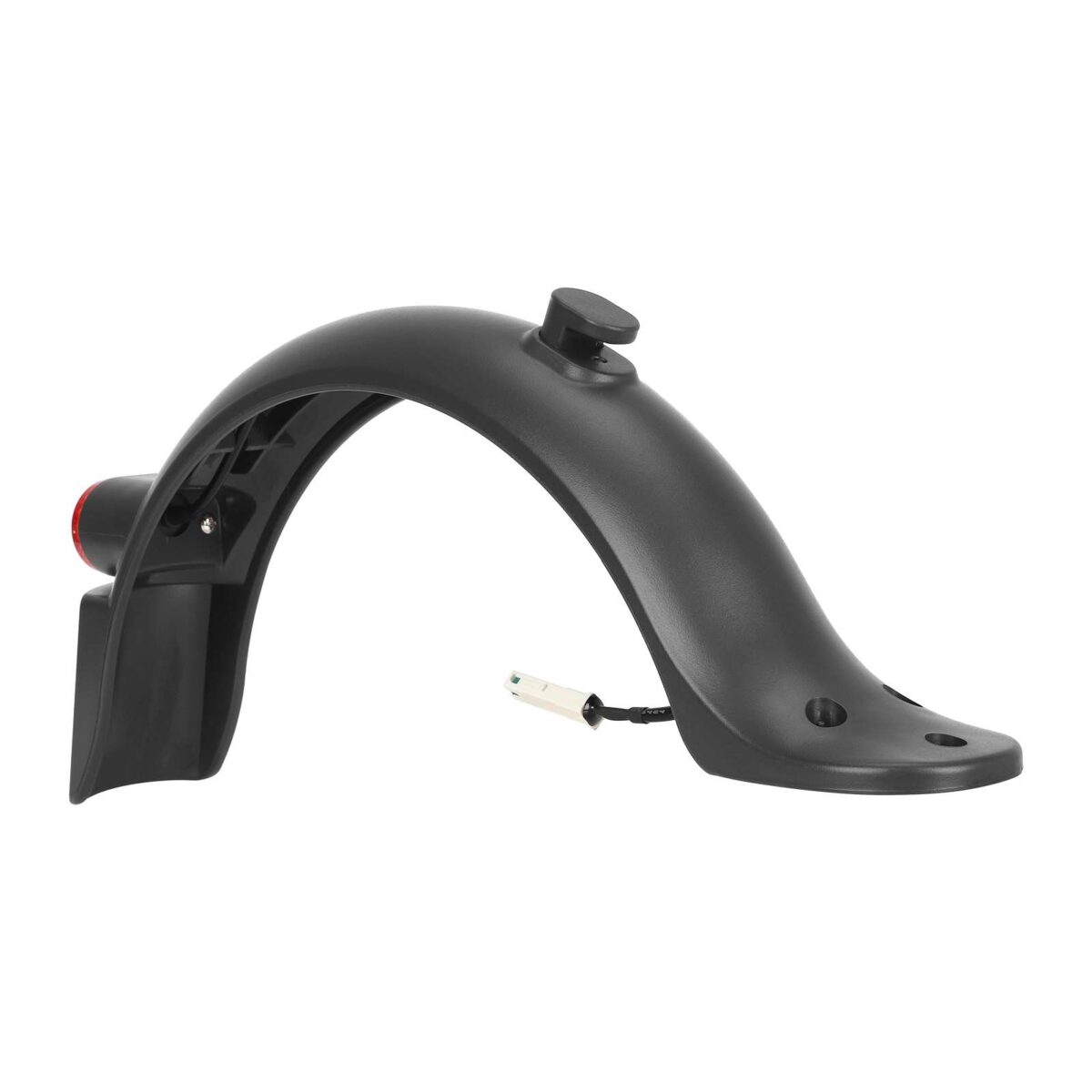 Guardabarros trasero gris con luz, matrícula integrada y gancho para patinete M365 Pro/Pro2 - Imagen 4