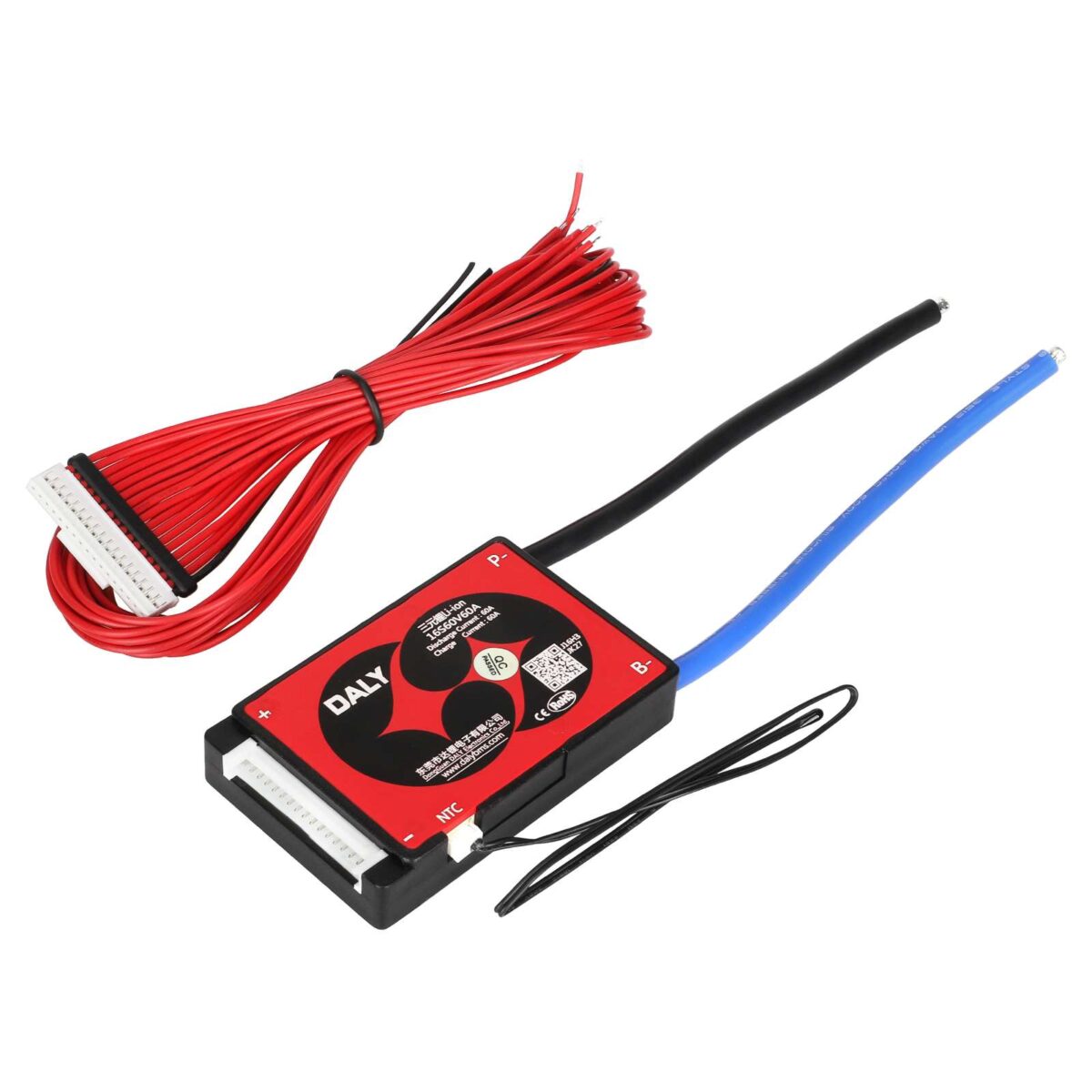 Placa de protección BMS de batería DALY 60V60A 16S con cable - Imagen 4