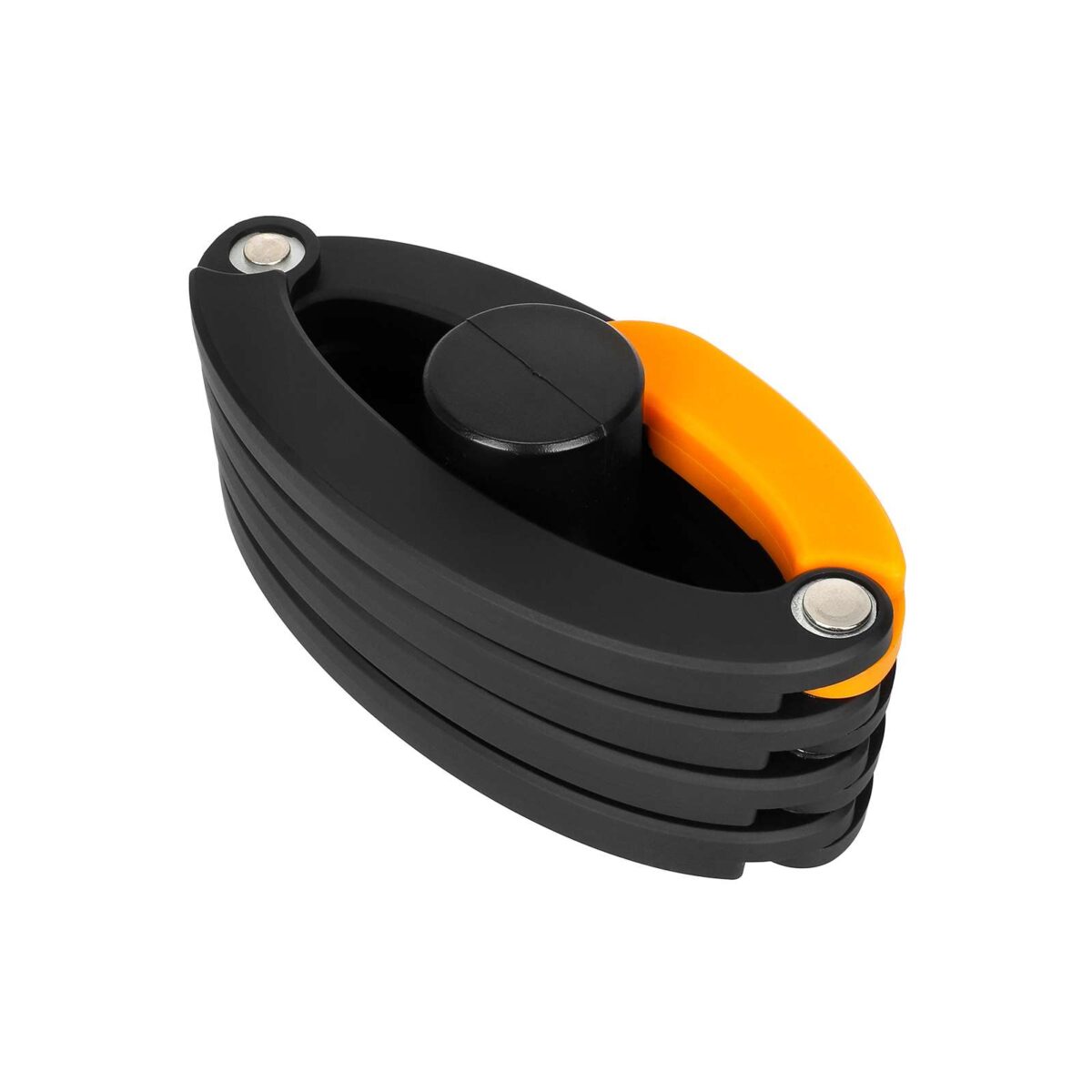 Candado de bicicleta plegable con luz trasera - Imagen 4