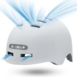 Casco negro talla M con luz - Imagen 5