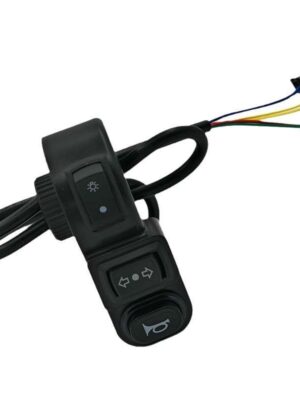 Interruptor negro de 3 funciones (longitud del cable 50 cm)