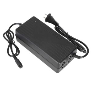 Cargador rápido con enchufe de aviación grande de 60 V a 67,2 V y 10 A (estándar estadounidense GX16)