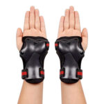 Equipo de protección extraterrestre negro y rojo talla L - Imagen 5