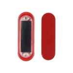 Luz trasera de advertencia solar para motocicleta con carcasa roja (luz roja) - Imagen 3