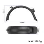 Guardabarros trasero con gancho para Xiaomi 4 Ultra - Imagen 2