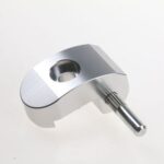Gancho plegable reforzado en plata para patinete/pestillos M365 y Pro