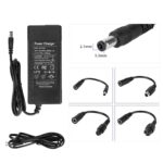 Cargador europeo 42V2ADC2.1 (con 4 cables adaptadores)