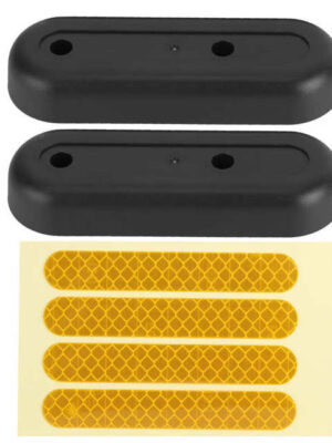 Carcasas decorativas + adhesivo reflectante amarillo para G30 Max