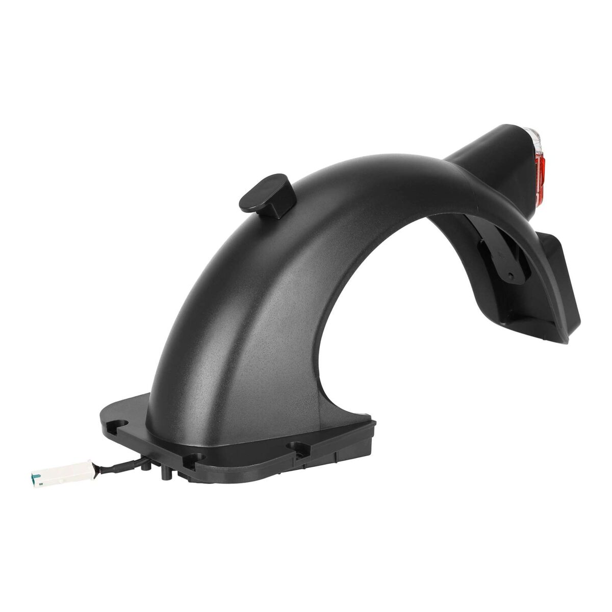 Guardabarros trasero negro con luz para scooter Max G30D - Imagen 3